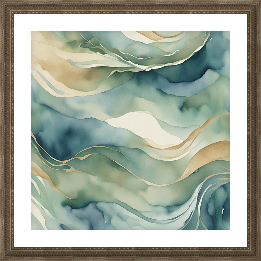 Ethereal Elements 6 Picture Frame print