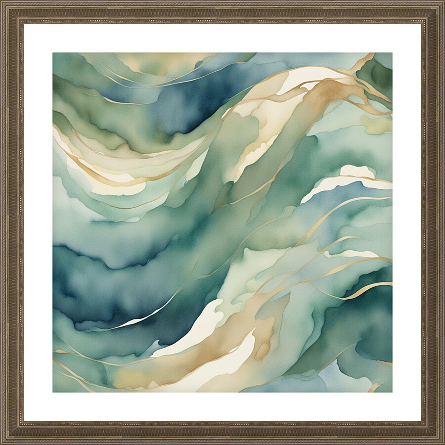 Ethereal Elements 8 Picture Frame print