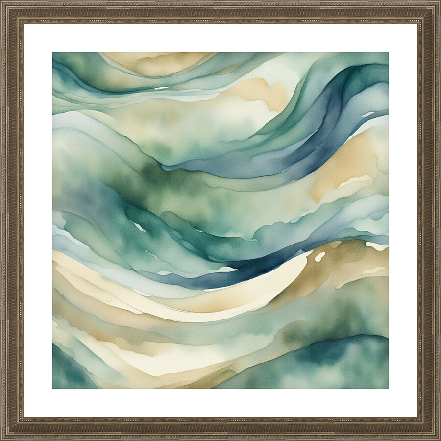 Ethereal Elements 9 Picture Frame print