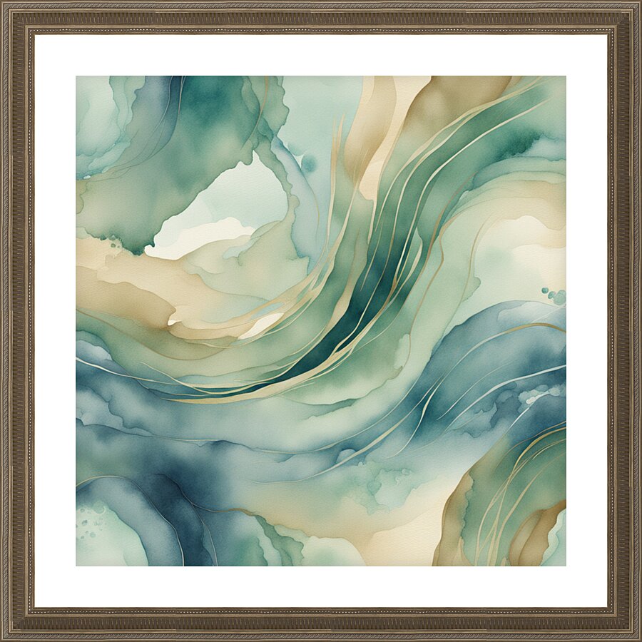 Ethereal Elements 12 Picture Frame print