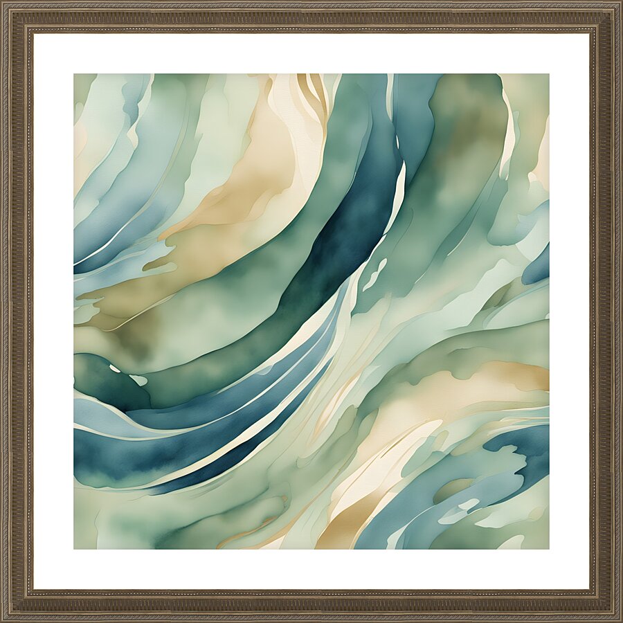 Ethereal Elements 4k Picture Frame print