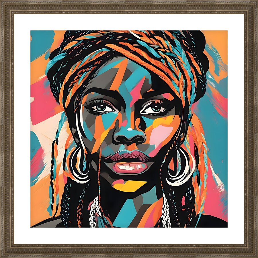 Chromatic Empress 1 Picture Frame print