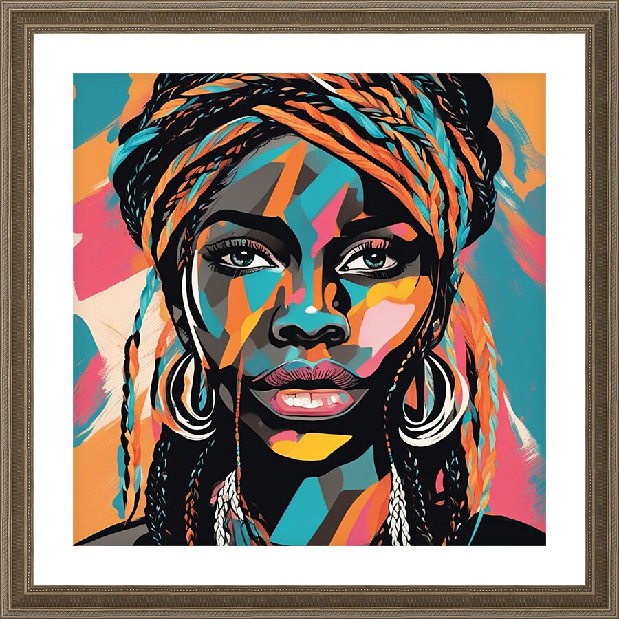 Chromatic Empress 2 Picture Frame print