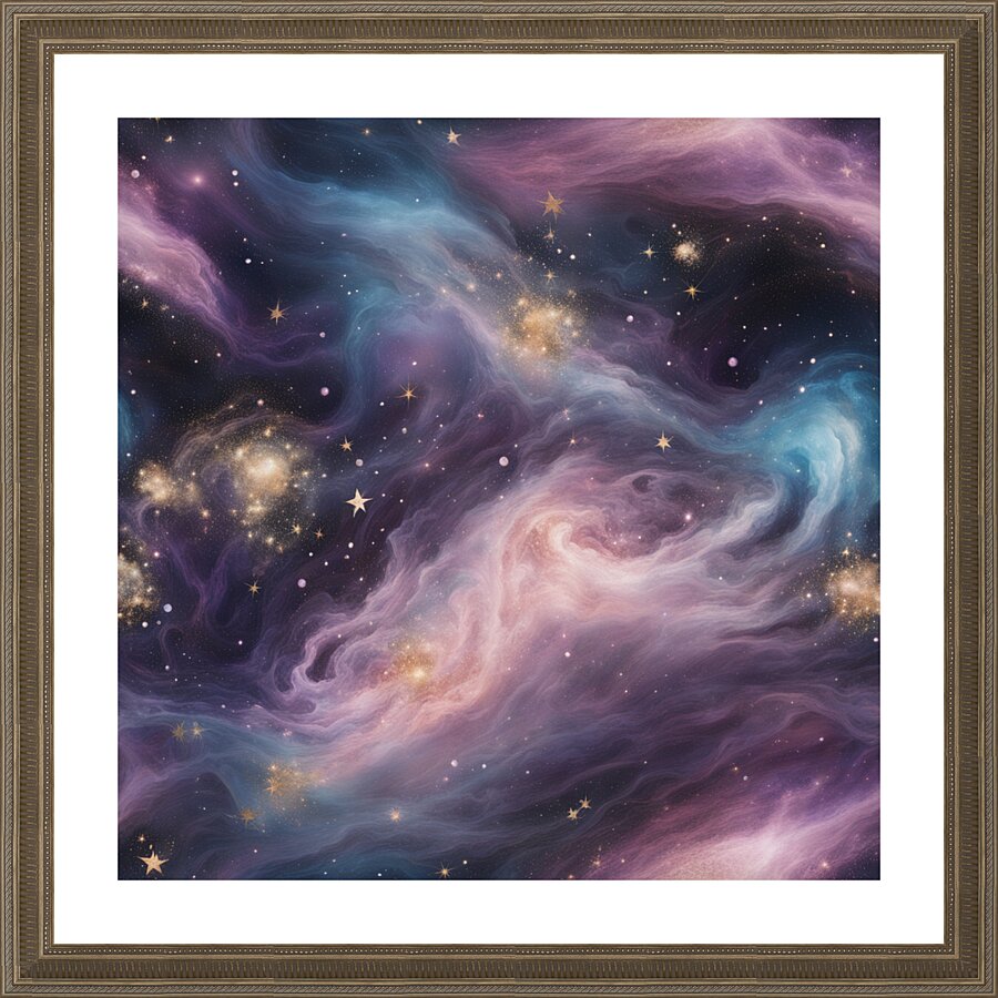 Celestial Dreams 4 Picture Frame print