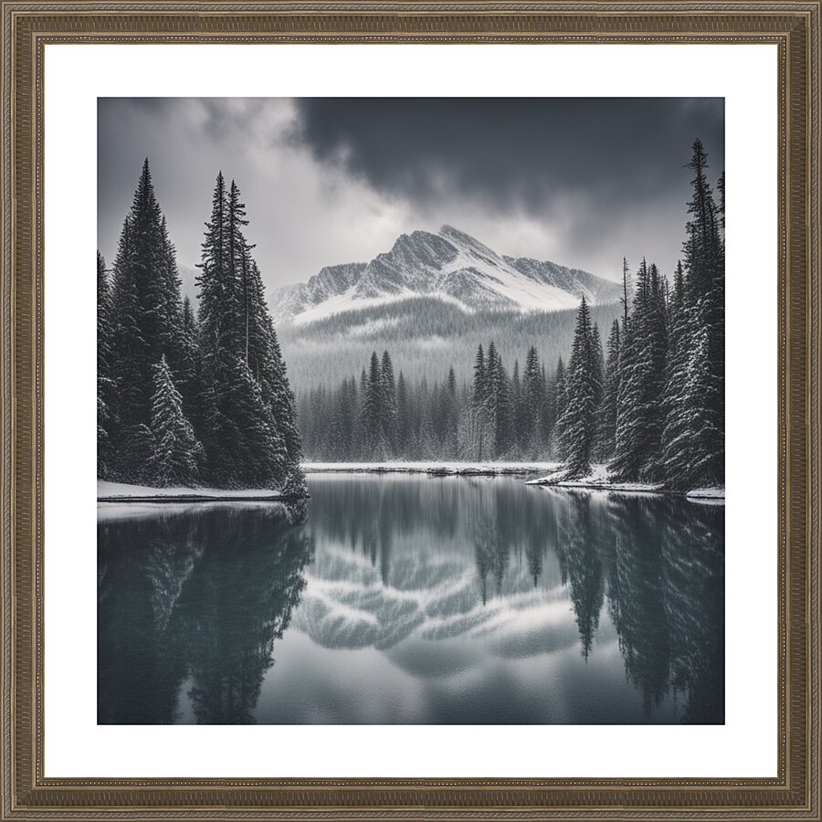 Winter Wonderland & Christmas Celebration 1 Picture Frame print