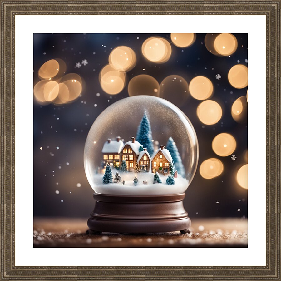 Winter Wonderland & Christmas Celebration 2 Impression et Cadre photo