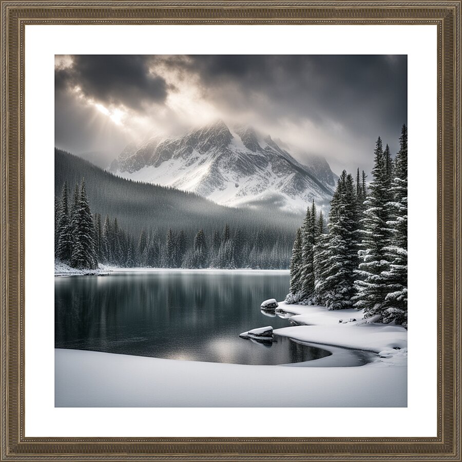 Winter Wonderland & Christmas Celebration 5 Picture Frame print