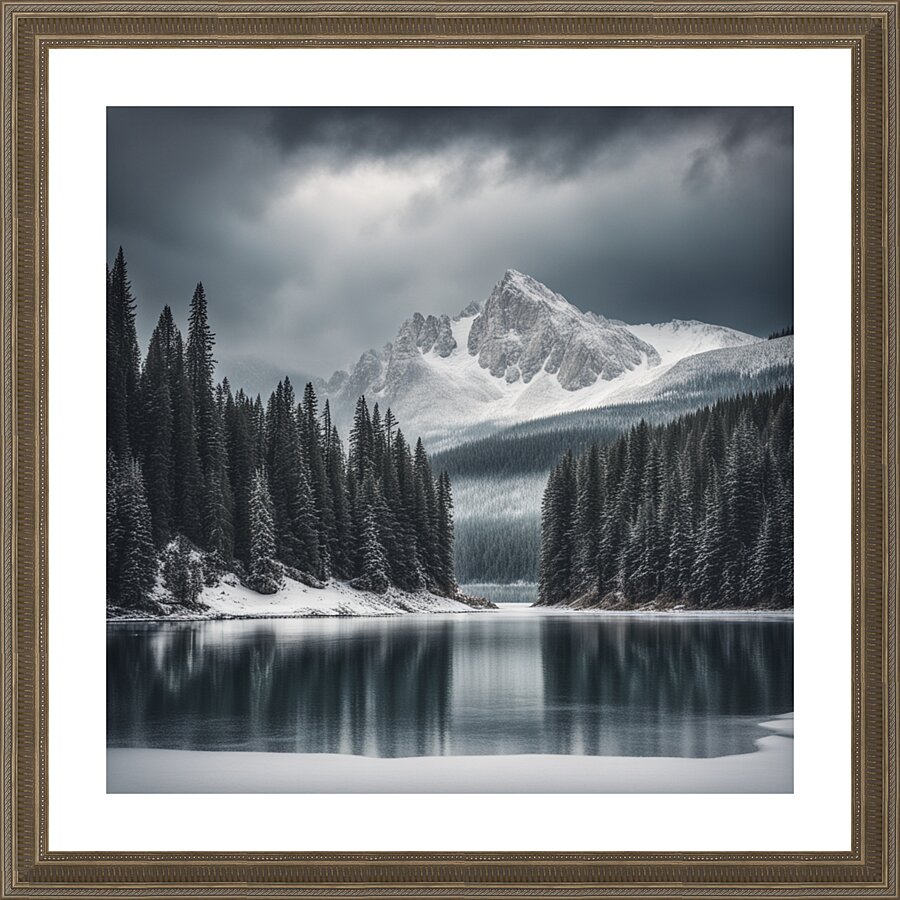 Winter Wonderland & Christmas Celebration 20 Picture Frame print