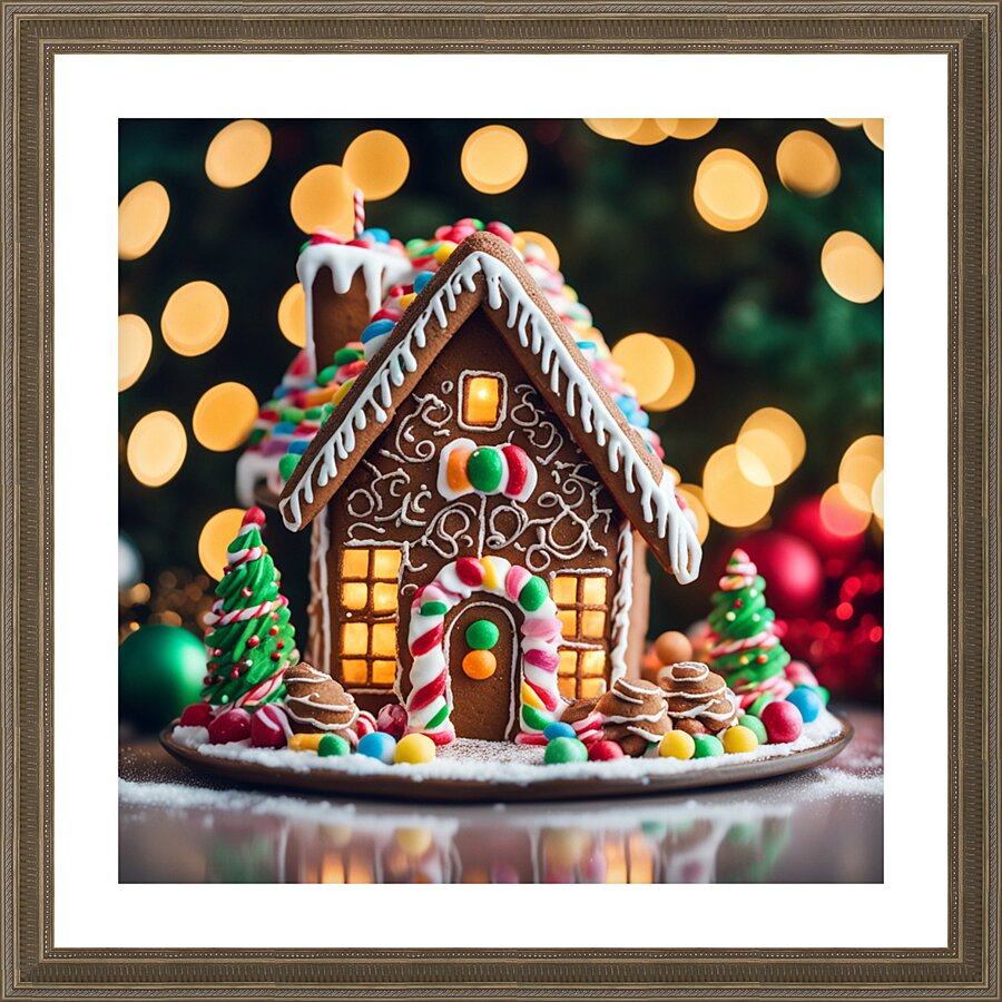 Winter Wonderland & Christmas Celebration 22 Picture Frame print