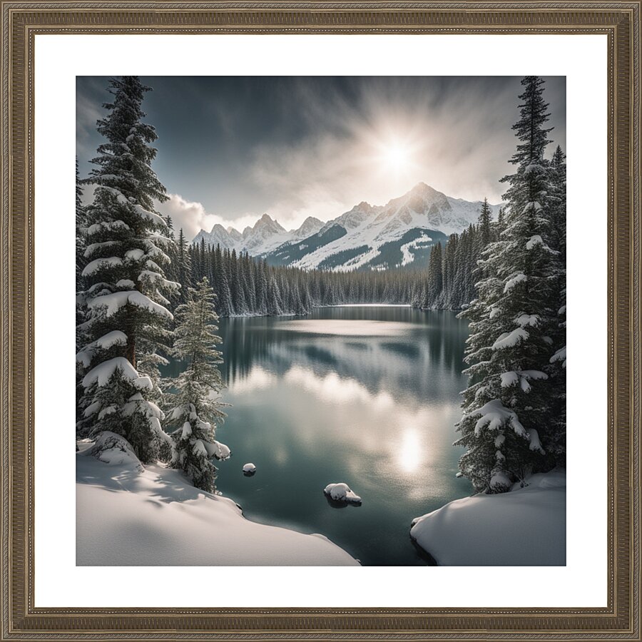 Winter Wonderland & Christmas Celebration 40 Picture Frame print