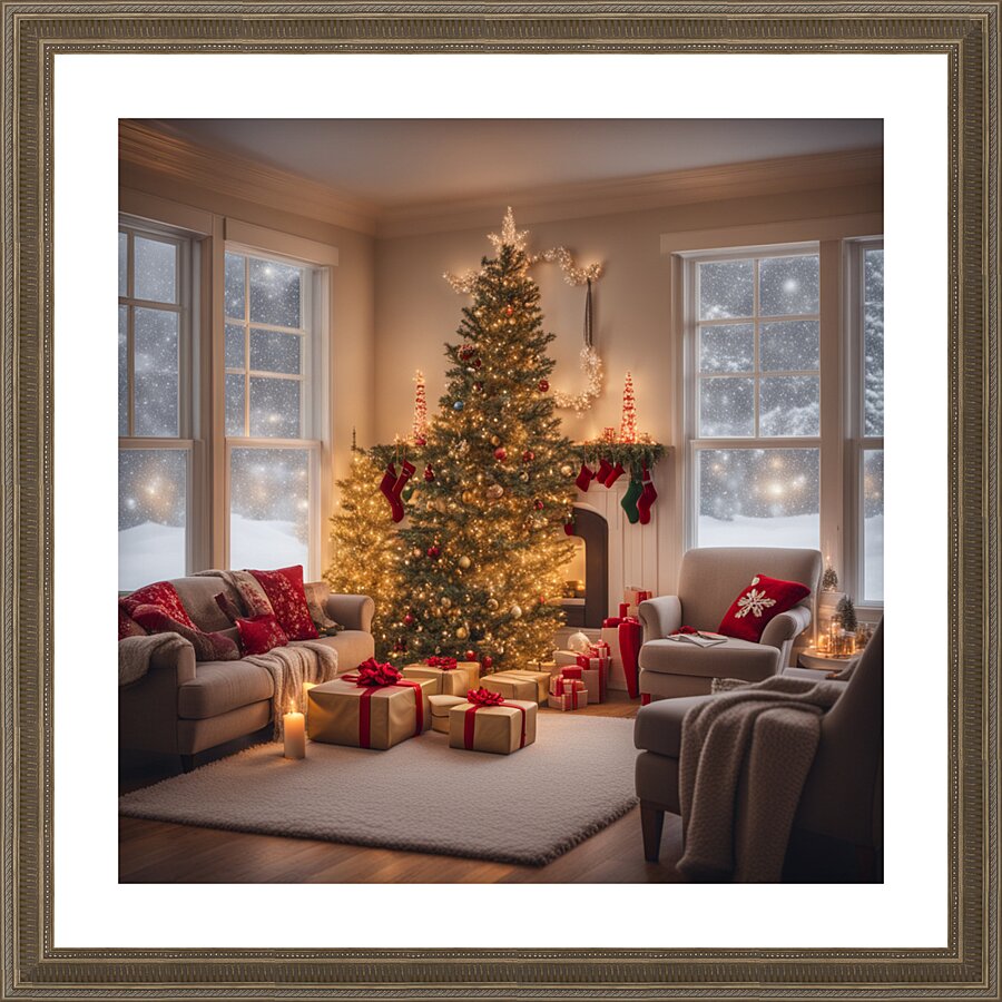 Winter Wonderland & Christmas Celebration 1 Picture Frame print