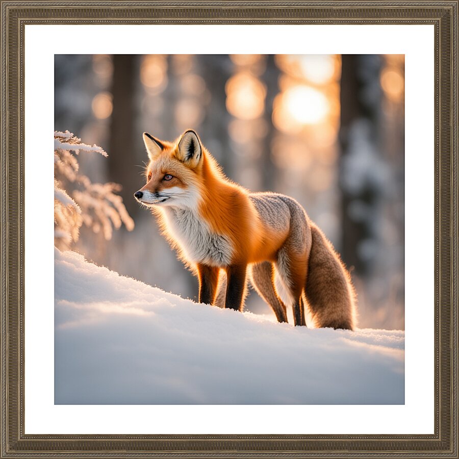 Winter Wonderland & Christmas Celebration 17 Picture Frame print