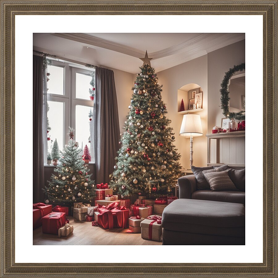 Winter Wonderland & Christmas Celebration 19 Picture Frame print