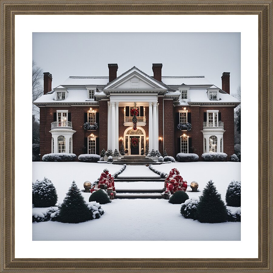 Winter Wonderland & Christmas Celebration 20 Picture Frame print