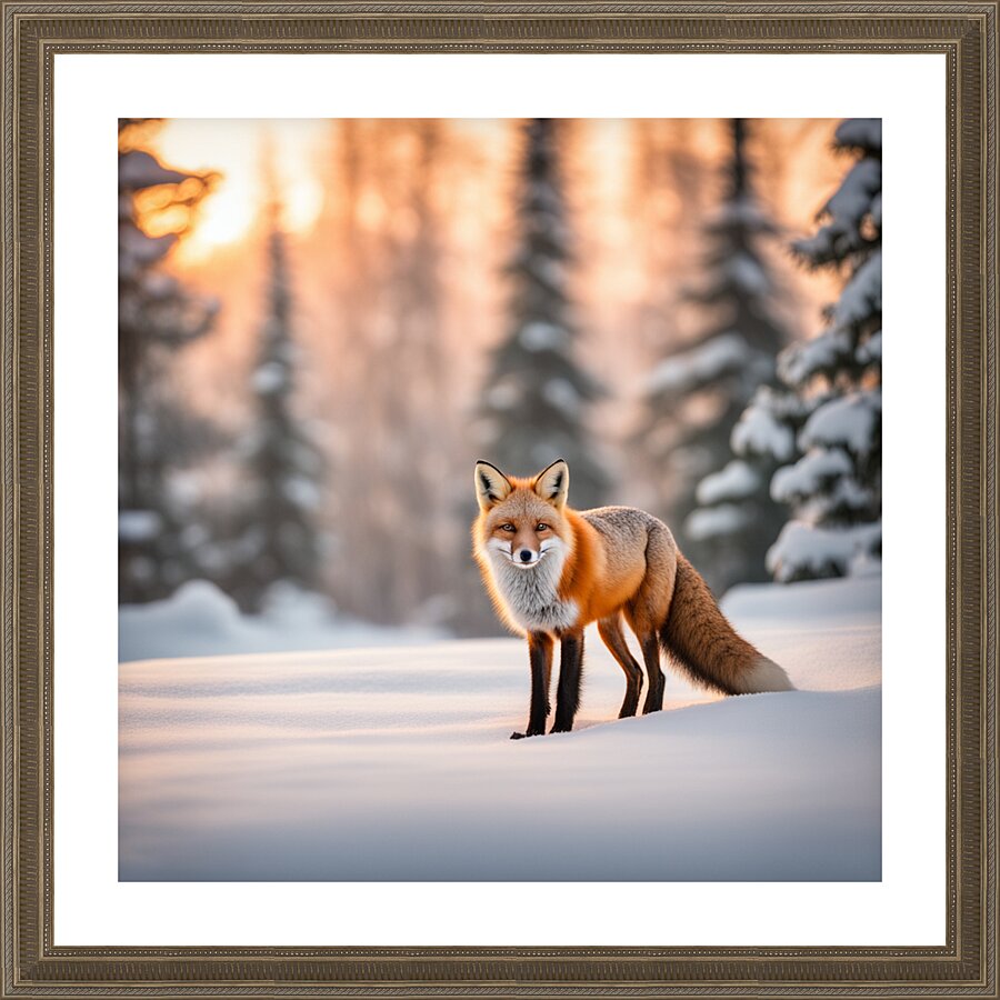 Winter Wonderland & Christmas Celebration 22 Picture Frame print