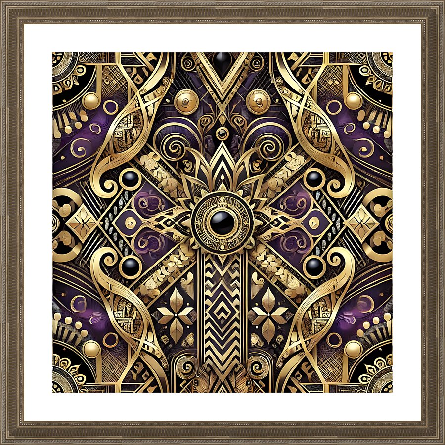 Threads of Heritage: Afrocentric Wearable Art Collection 1 1 Picture Frame print