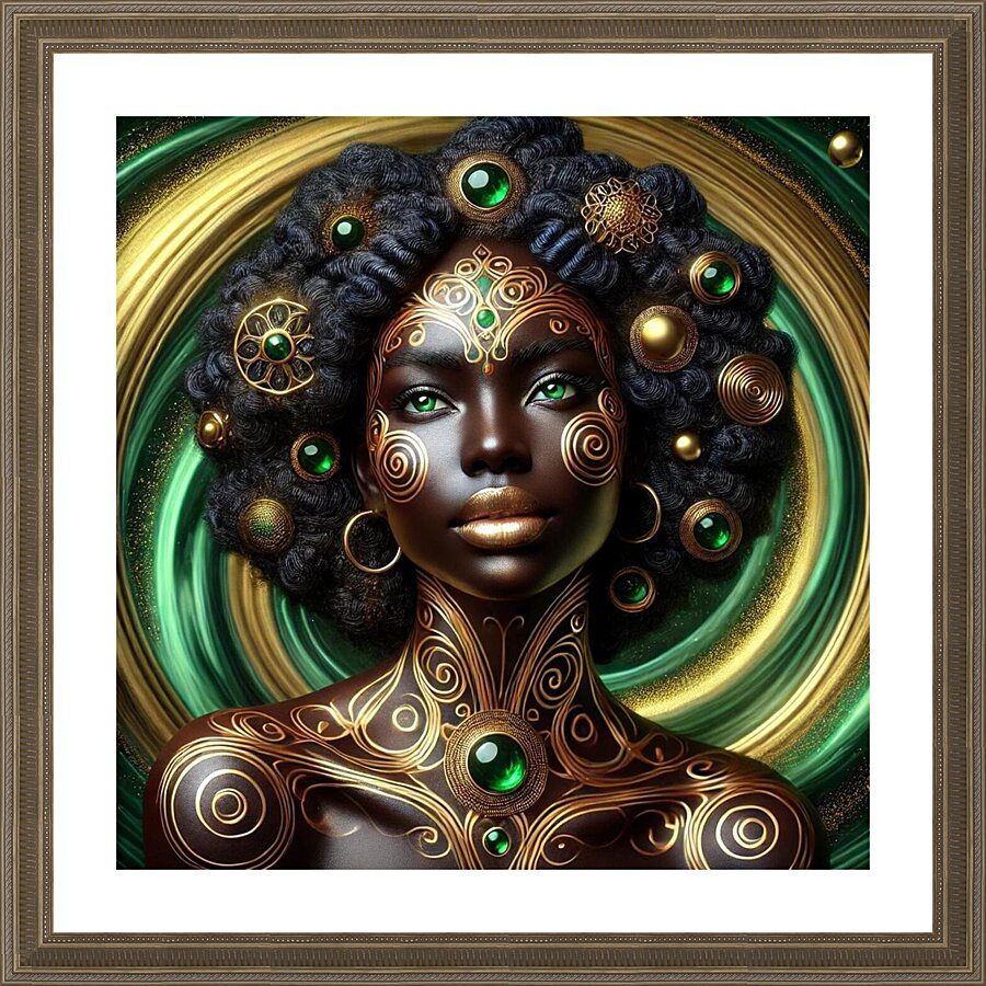 MELONATED AVATARS COLLECTION 2 7 Picture Frame print