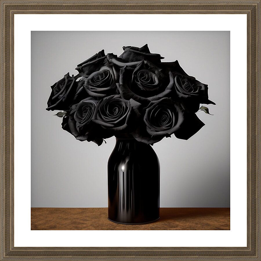 Vase of Rememberance Picture Frame print