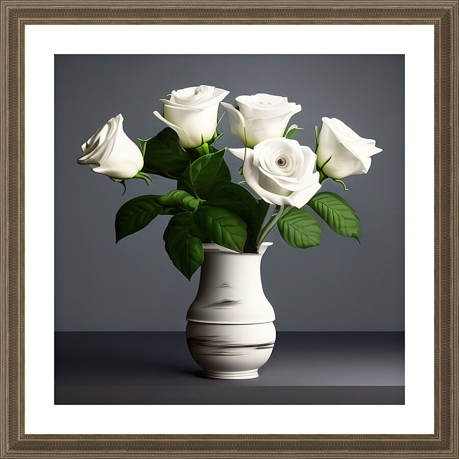 Vase of Peace. Picture Frame print