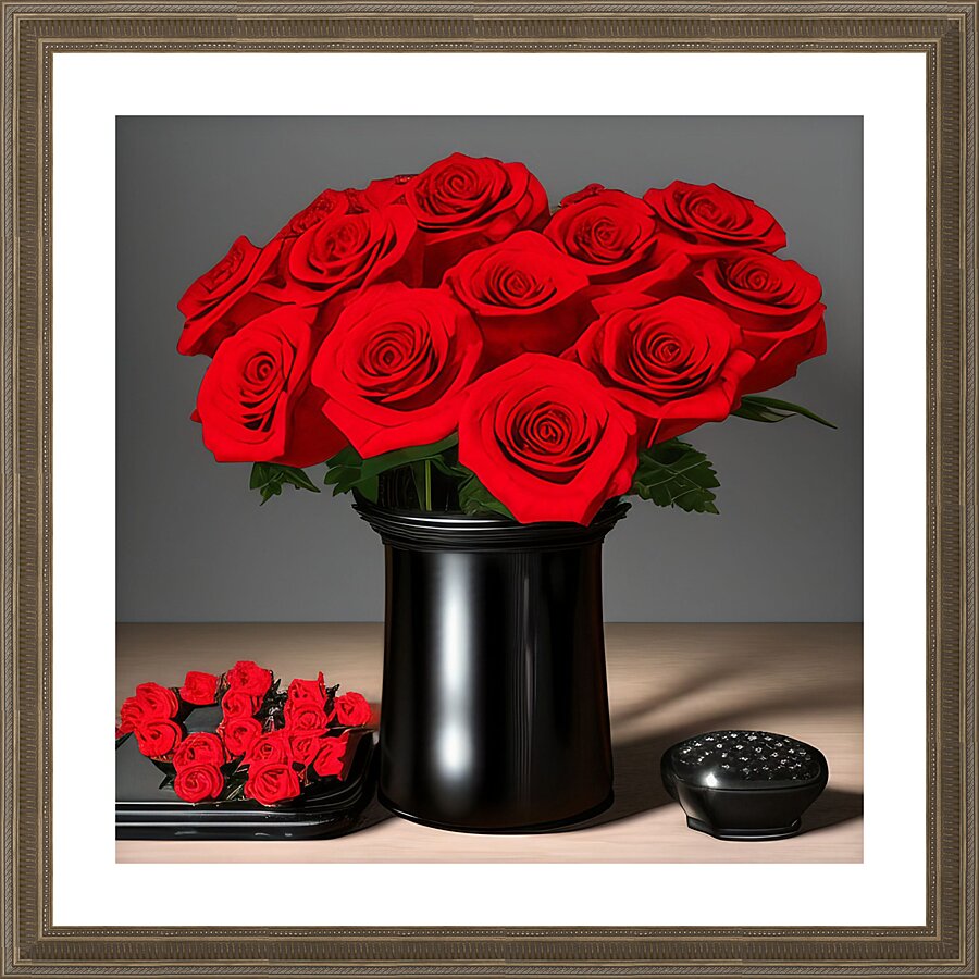 Vase of Love - Prestige - *Limited Edition* Picture Frame print