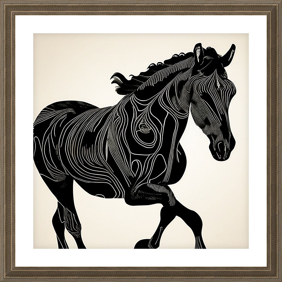 Black Stallion  Impression et Cadre photo