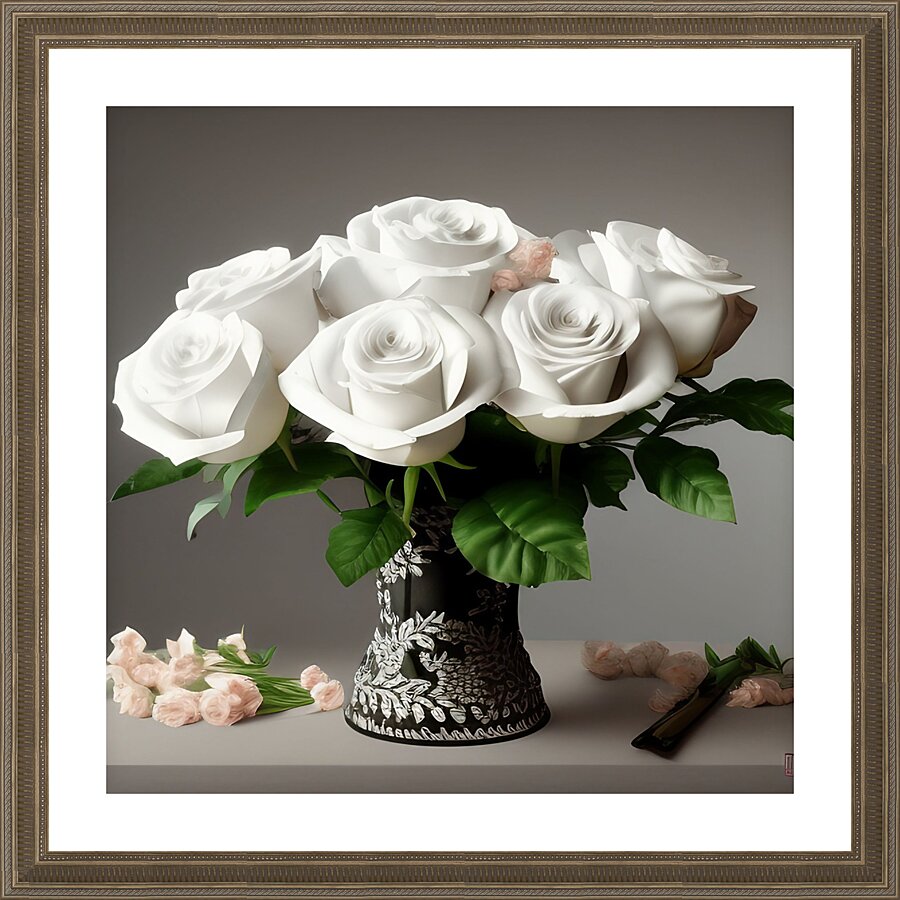 Vase of Purity Picture Frame print