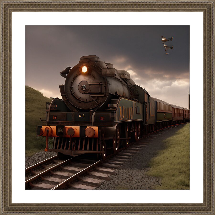 Engine 1991 - Elba - The Gretna Junction * Limited Edition * Impression et Cadre photo