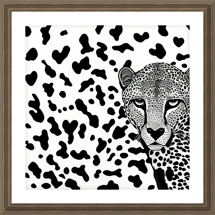 Camo. Picture Frame print