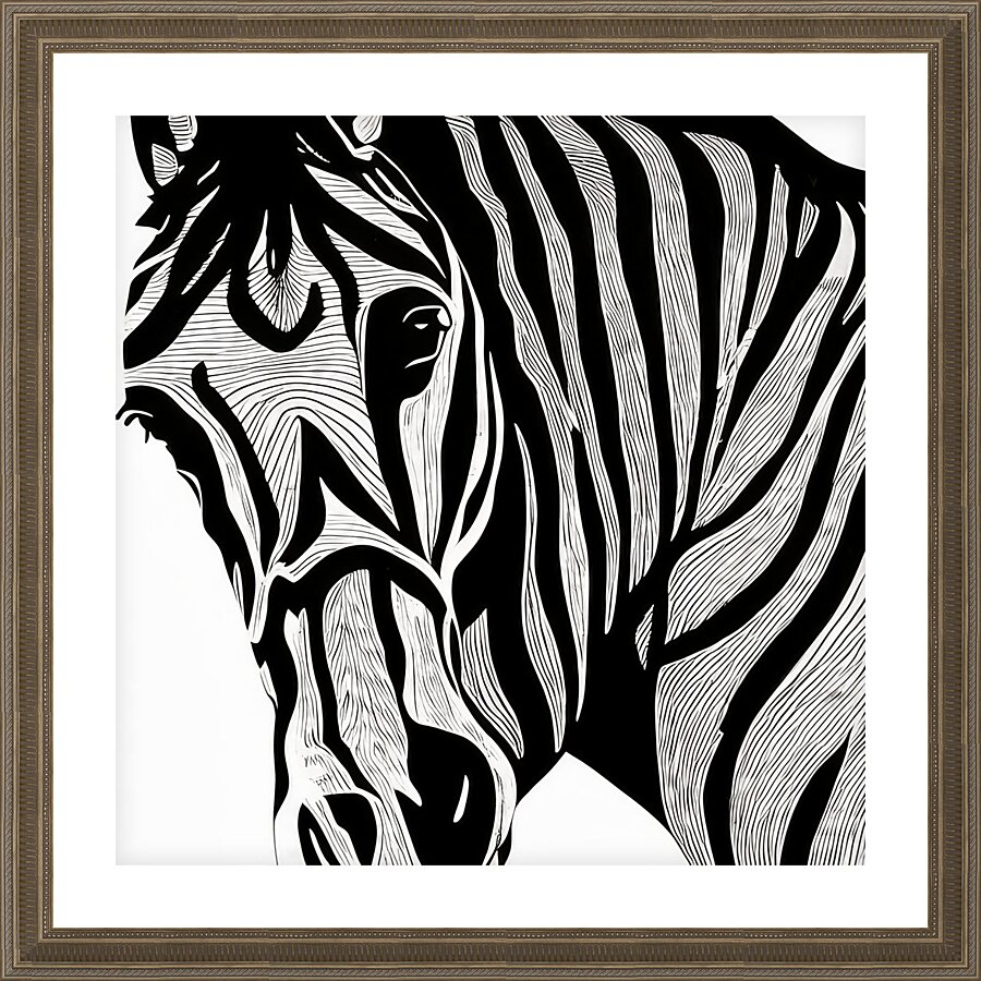 Wilbur - Tennessee Walker Horse Picture Frame print