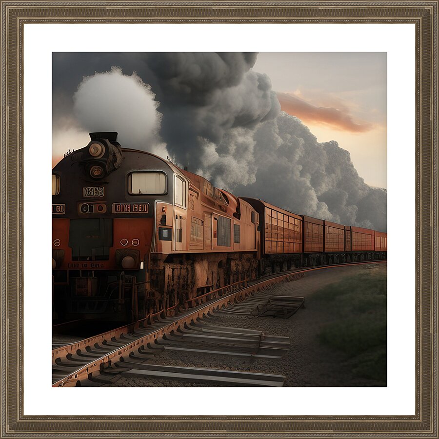 Engine 1809 - The Gretna Junction Tribute * Limited Run* Impression et Cadre photo