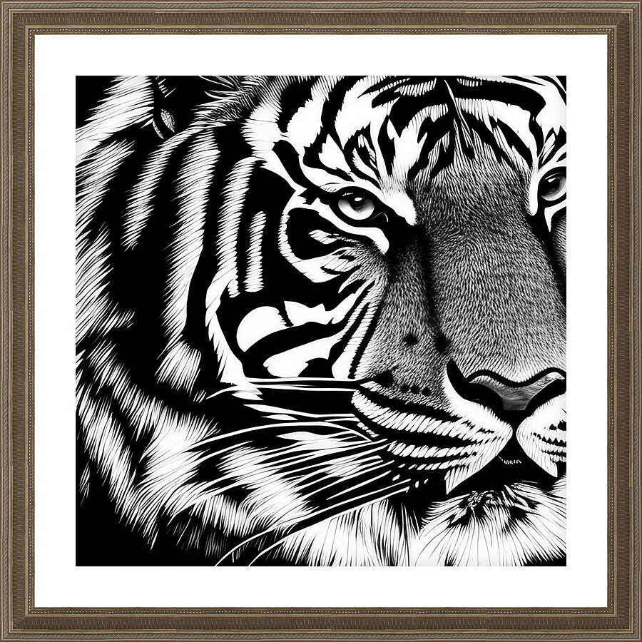 Tranced. Picture Frame print