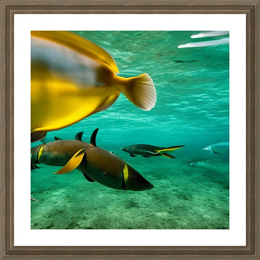 The Tail End. Picture Frame print