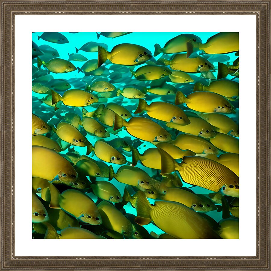 Infiltrated.  Picture Frame print