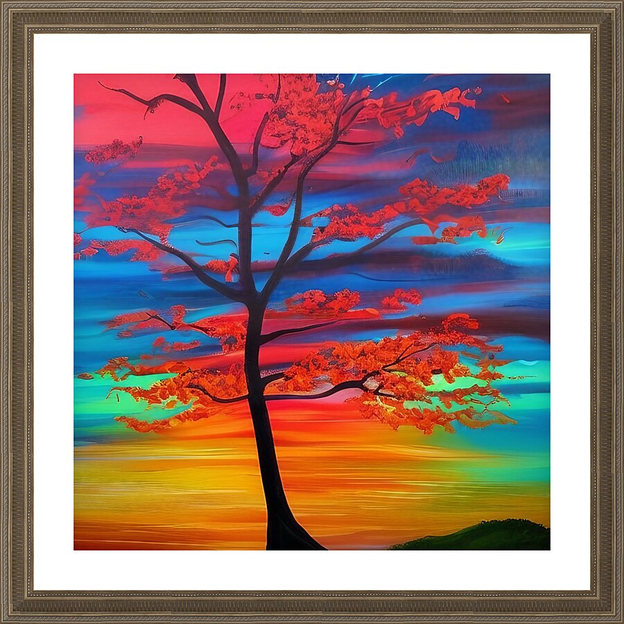Tree of Life 2. Abstract. Picture Frame print