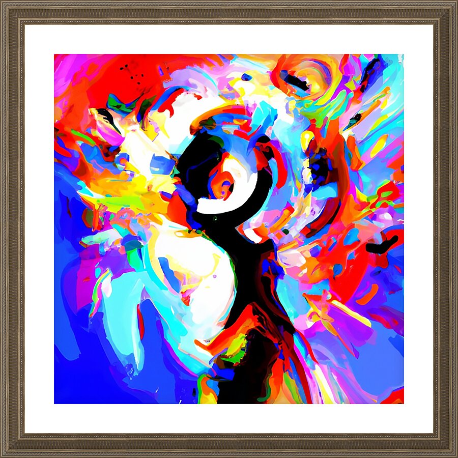 Feminine Energy. Abstract. Picture Frame print