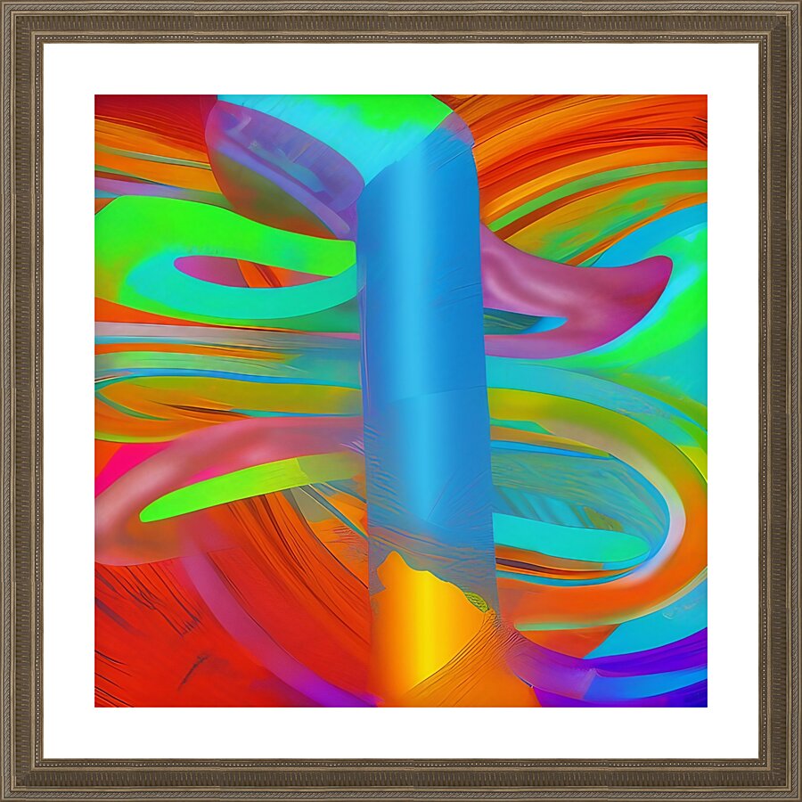 Diversion. Abstract. Picture Frame print