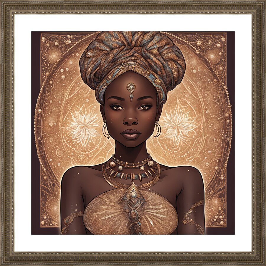Melanin Magic  7 Picture Frame print