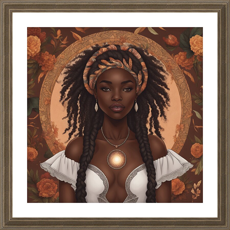 Melanin Magic  8 Picture Frame print
