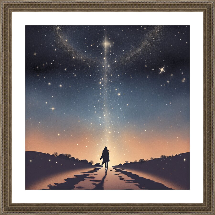 Melanin Magic  9 Picture Frame print