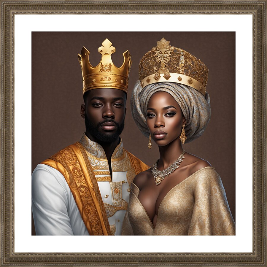 Melanin Magic  18 Picture Frame print