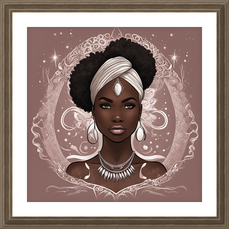 Melanin Magic  22 Picture Frame print