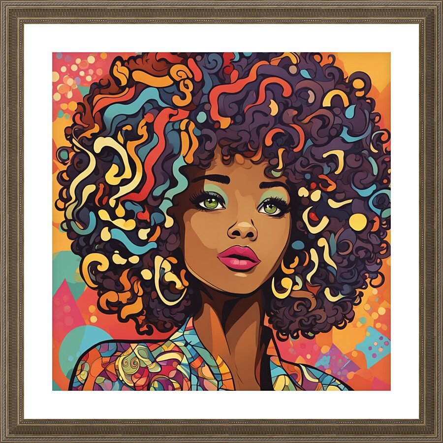 Melanin Magic  11 Picture Frame print