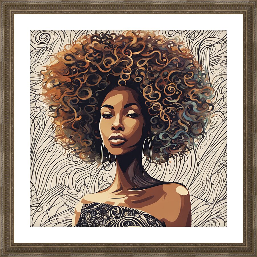 Melanin Magic  12 Picture Frame print