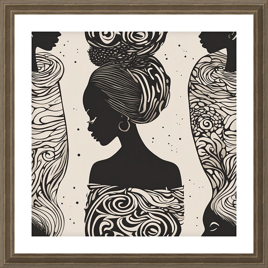 Melanin Magic  13 Picture Frame print