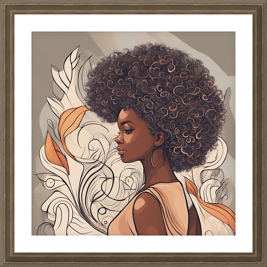 Melanin Magic  14 Picture Frame print