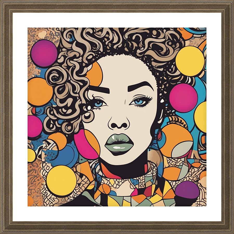 Melanin Magic  18 Picture Frame print