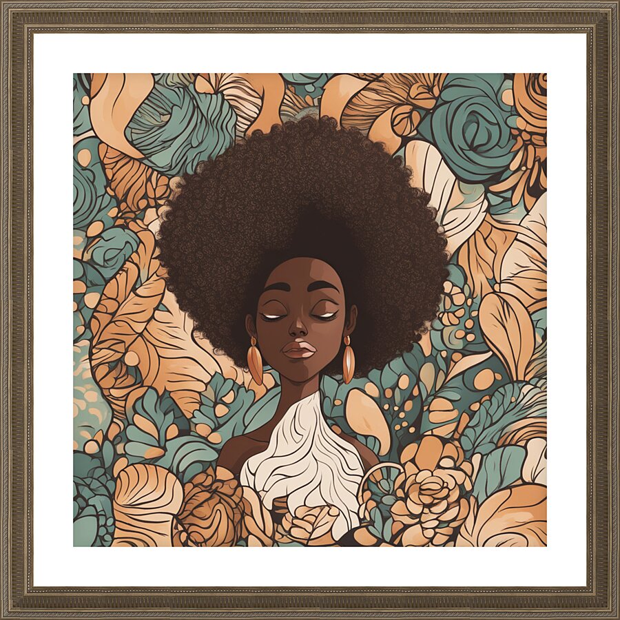 Melanin Magic  22 Picture Frame print