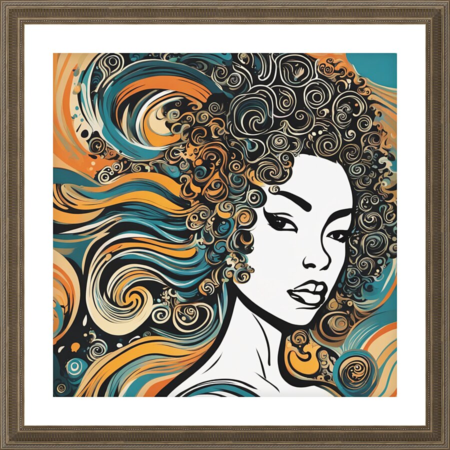 Melanin Magic  23 Picture Frame print