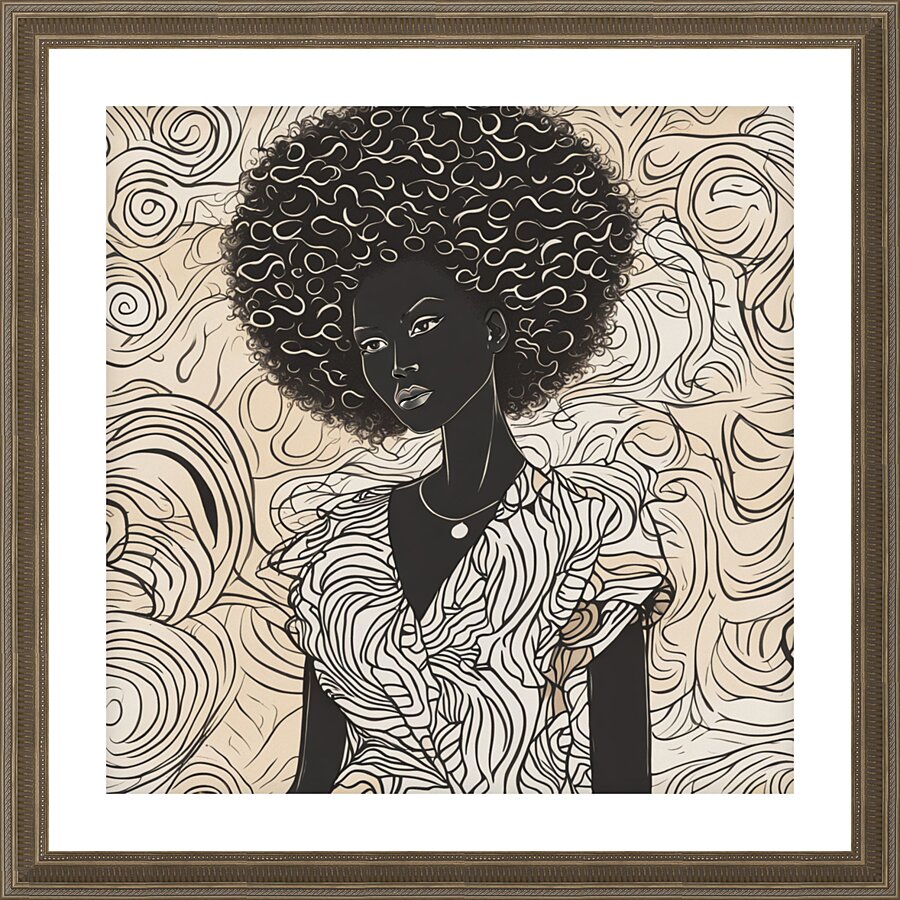 Melanin Magic  26 Picture Frame print