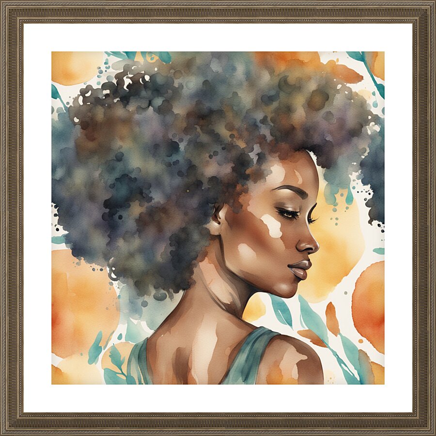 Melanin Magic  35 Picture Frame print